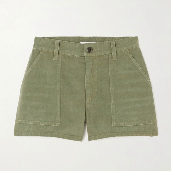 RE/DONE 
Cotton-Drill Denim Shorts - Picture 1 of 5